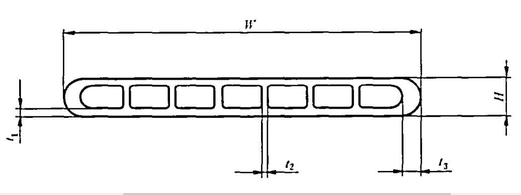 parallel flow aluminum tube