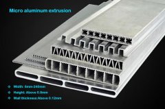Micro aluminum extrusions