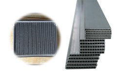 Microchannel tube pipe for heat exchanger