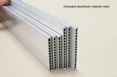 Extruded aluminum radiator tube
