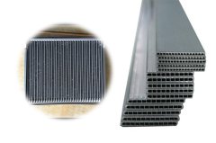 Microchannel tube pipe for heat exchanger