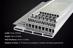 Aluminum Radiator Flat Tubes